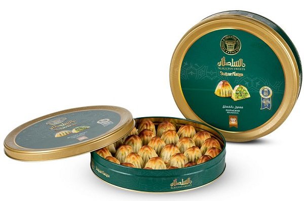 WALNUT MAAMOUL (Metal Box) 500g – Alsultan Sweets UK